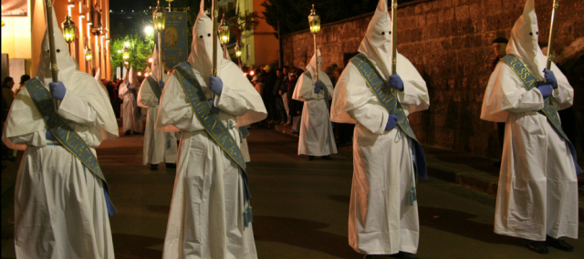 Procession during the Holy Week in Sorrento